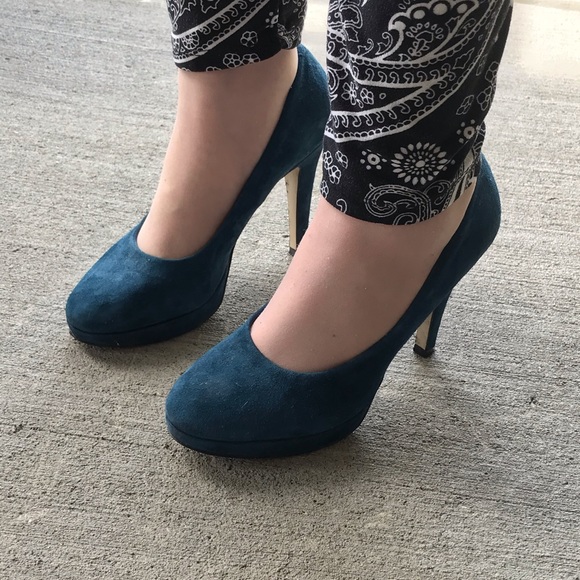 Helén Billkrantz Suede Leather Heels - Picture 6 of 15